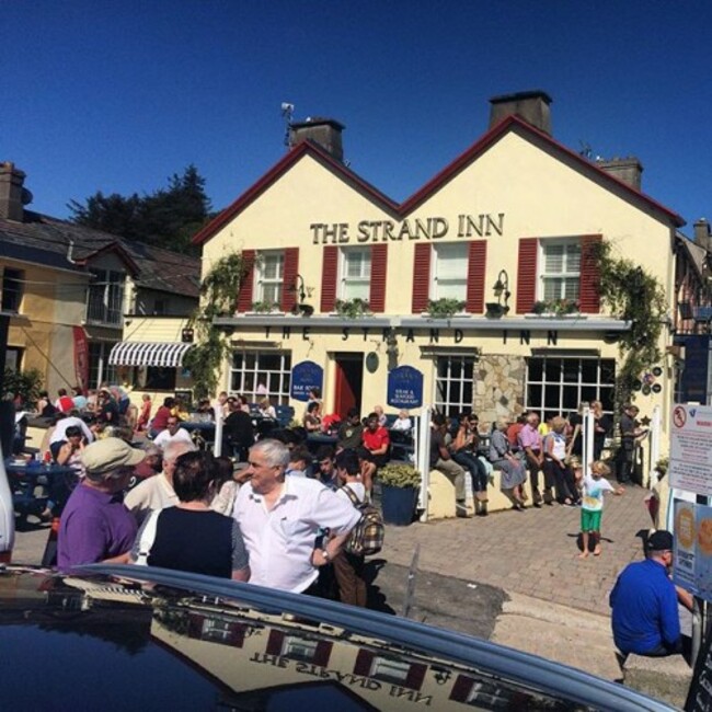 It's all kicking off here in #dunmoreeast #waterford #bluegrassfestival