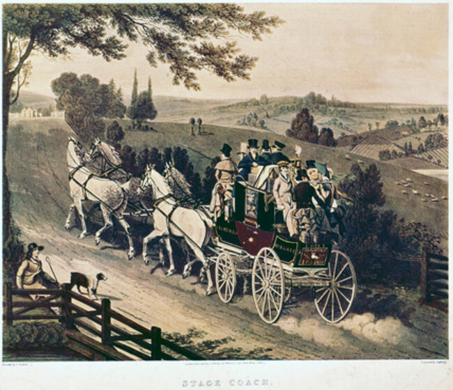 London_to_Brighton_stage_coach,_1822