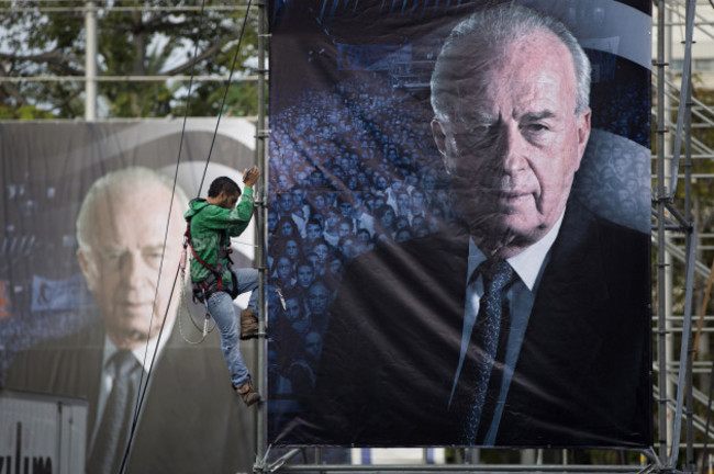 Mideast Israel Rabins Legacy