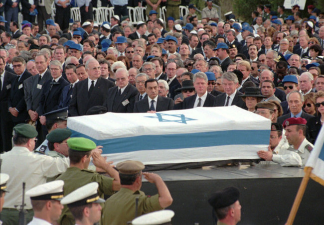 MIDEAST ISRAEL RABIN