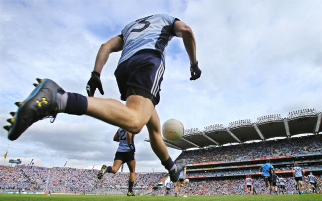 General view of the Dublin players
