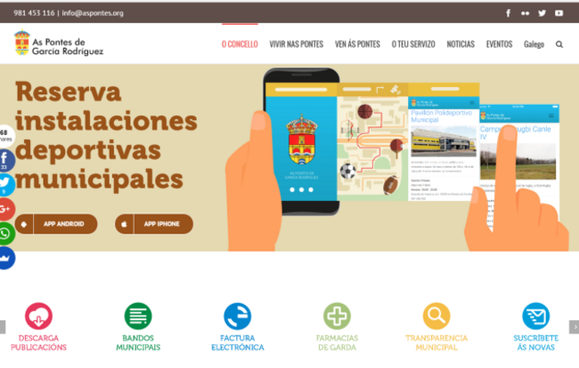 official website of as pontes