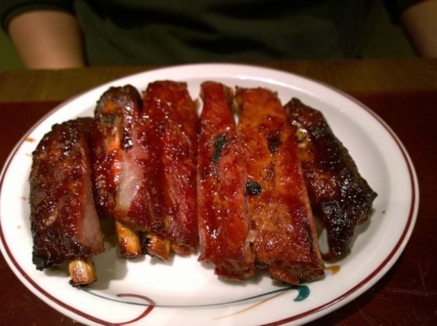 Also had a side order of ribs that were