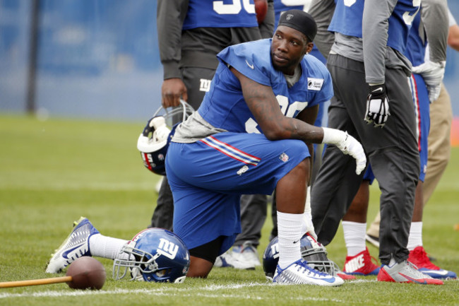 Giants Pierre-Paul Returns Football