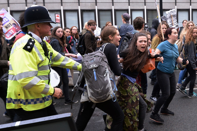 Tuition fees protest