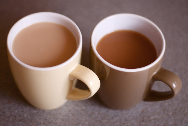 Mugs of tea