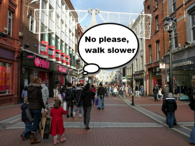 pleasewalkslower