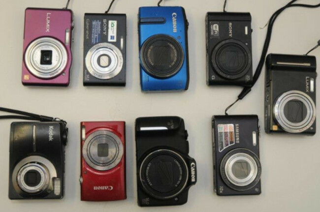 Cameras - assorment of 9