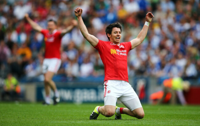 Mattie Donnelly celebrates