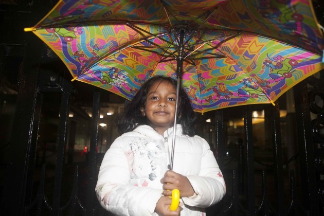 05/11/2015 Pictured is Eva Panicker aged 4 from Du