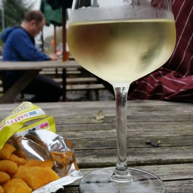 #wine #scampifries