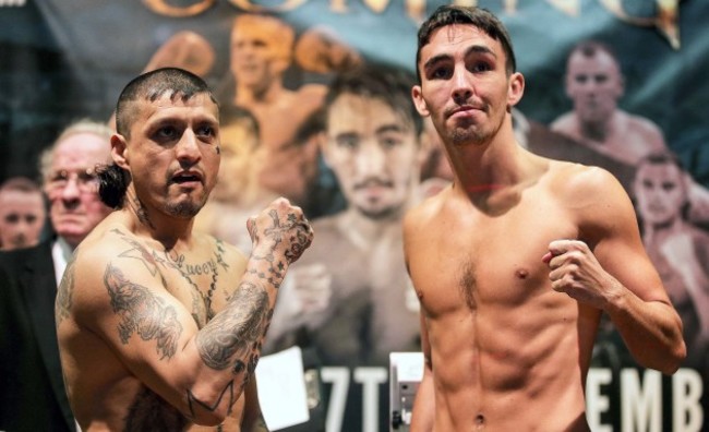 Adrian Dimas Garzon and Jamie Conlan