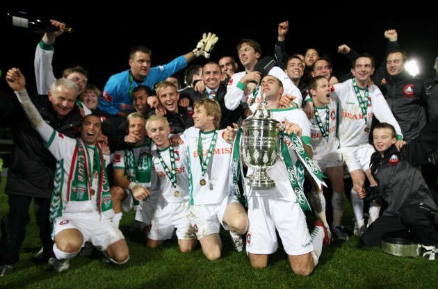 The Cork team celebrate victory 2/12/2007