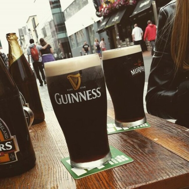 Łoimy browary z @karolinakolpak #cork #ireland #irish #beer #guinness #murphys #irishpub #theoliverplunkett #street