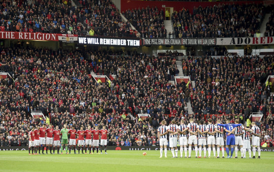 Soccer - Barclays Premier League - Manchester United v West Bromwich Albion - Old Trafford