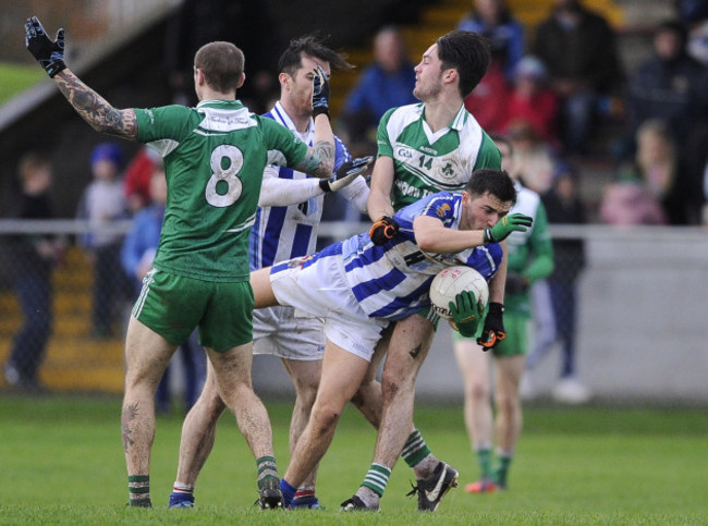 Colm Basquel with Eoin O'Conner