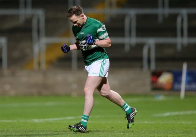 Paul Cahillane celebrates scoring