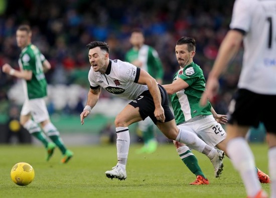 Richie Towell and Liam Miller