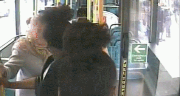 woman punched