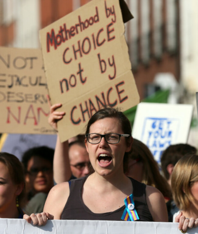 28/9/2013. Pro Choice Protests