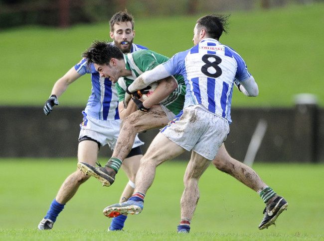 Eoin O'Connor with Michael Darragh MacAuley and Sean Gibbons