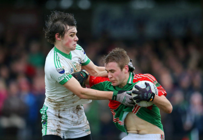 Mikey O'Connor tackles John McGrath