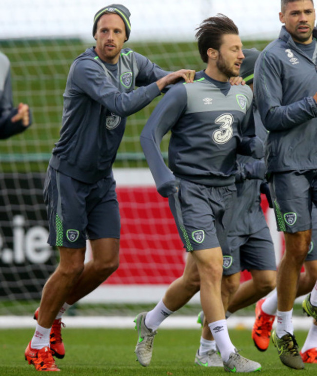 David Meyler and Harry Arter