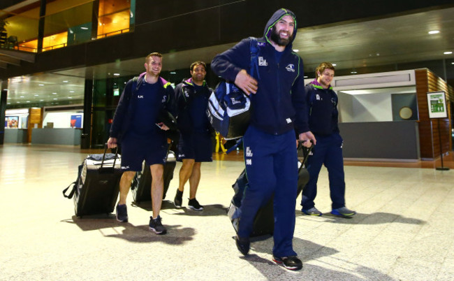 Jack Carty, Ronan Loughney, John Muldoon and Jason Harris-Wright