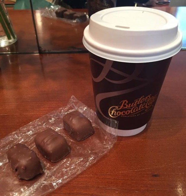 My happy place :-) #butlerschocolate #dublin #butlers #happiness #chocolate