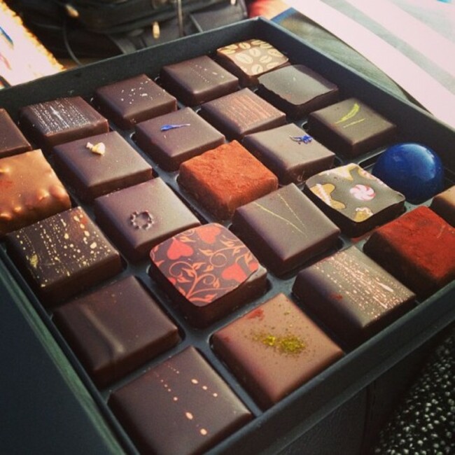 Coco Atelier chocolates...so beautiful, so delicious. Small luxuries :) #cocoatelier #chocolate #everybodydeservesbeautifulchocolates