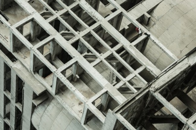 de-rueda-discovered-this-strange-structure-near-sofia-bulgaria-this-mind-twisting-image-was-inspired-by-20th-century-optical-illusion-artist-mc-escher