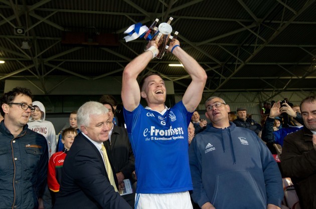 Padraic Maher lifts the cup