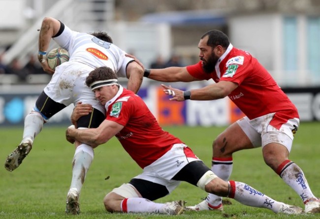 Pedrie Wannenburg, Robbie Diack and John Afoa 19/1/2013