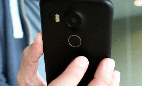 Nexus 5x fingerprint scanner