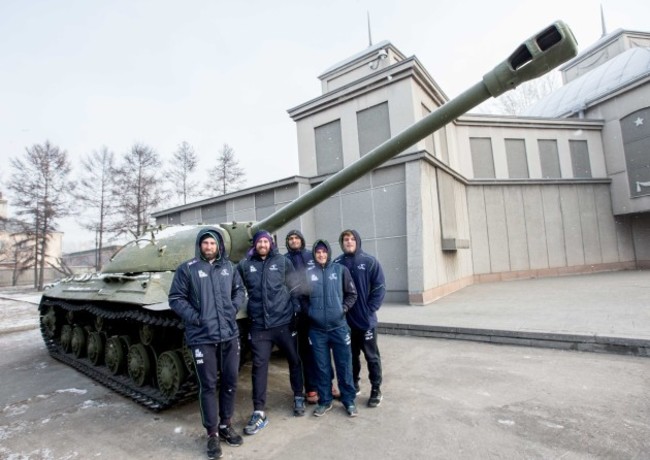 John Muldoon, Aly Muldowney, George Naoupu, Ian Porter and Finlay Bealham