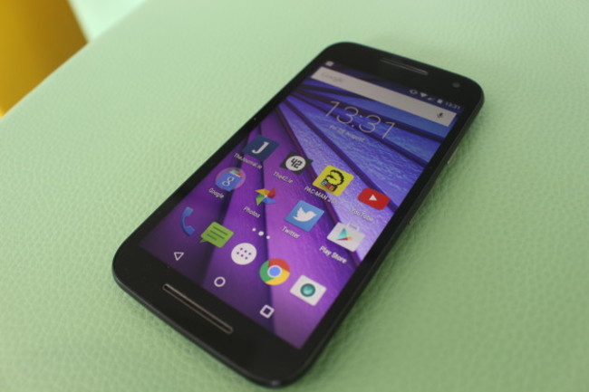 Moto G front