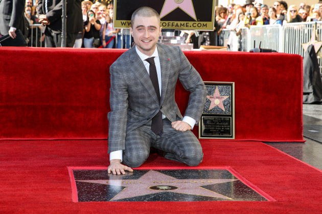 Daniel Radcliffe Honored With a Star on the Hollywood Walk of Fame