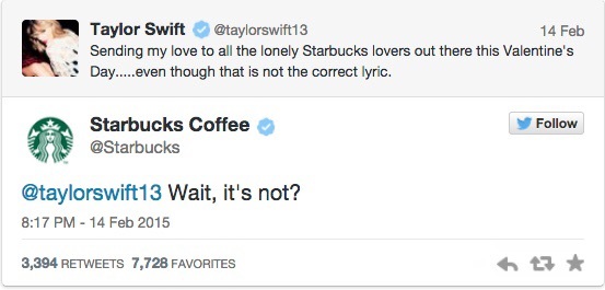 Someone Finally Explained Why You Think Taylor Swift Is Singing Starbucks Lovers