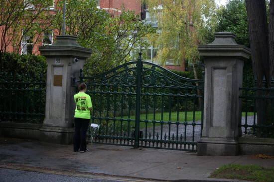 14/11/2015. French Embassy - Dublin. Pictured a me