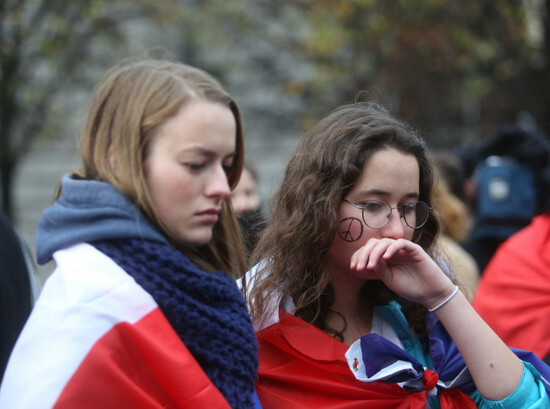 14/11/2015. French Solidarity March. Pictured the