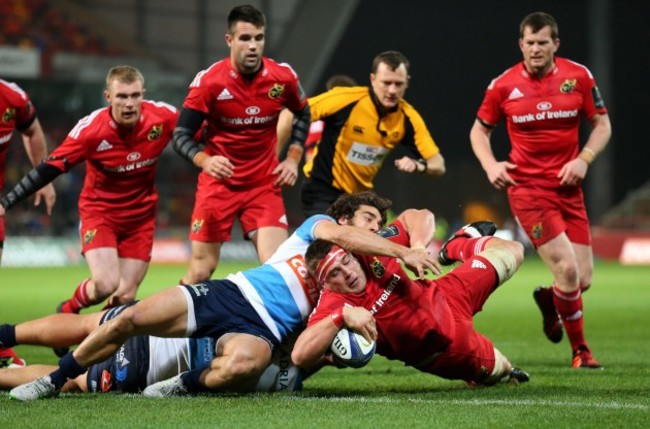 CJ Stander scores their second try