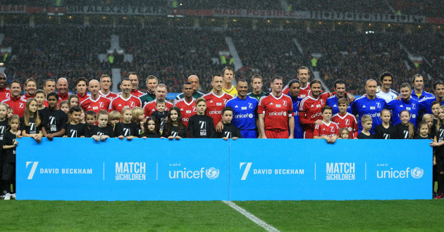 Great Britain and Ireland v Rest of the World - UNICEF Charity Match - Old Trafford