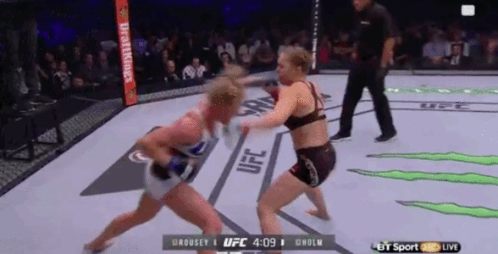 Rousey vs Holm