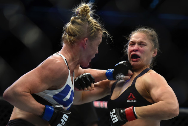 Stunning UFC Upset Sees Ronda Rousey Knocked Out By Holly Holm · The 42