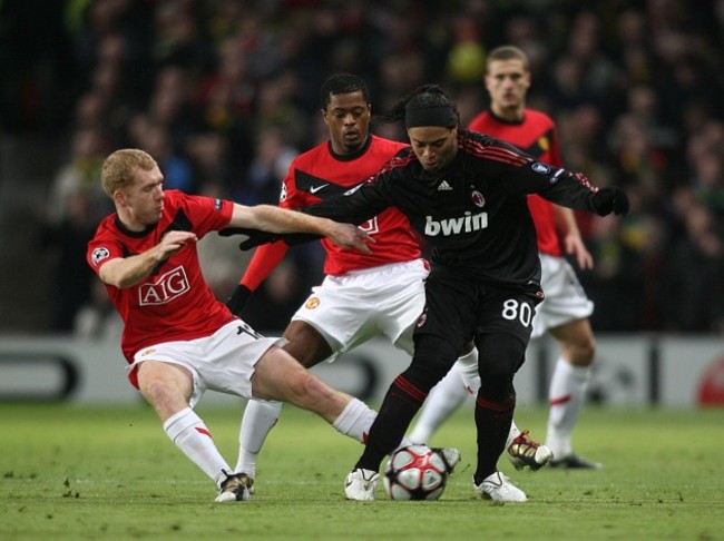 Soccer - UEFA Champions League - Round of 16 - Second Leg - Manchester United v AC Milan - Old Trafford