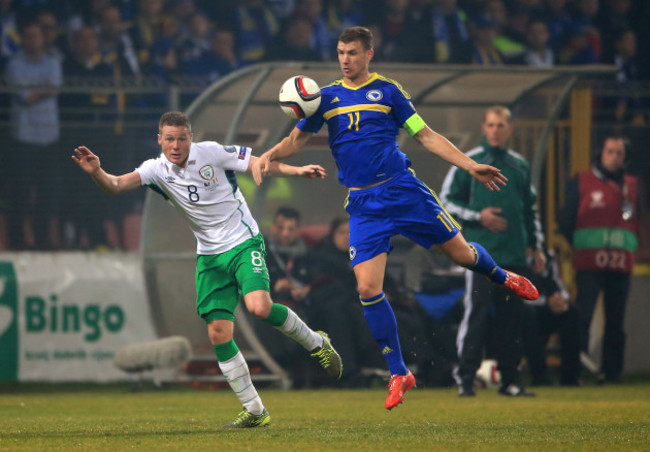 Bosnia and Herzegovina v Republic of Ireland - UEFA Euro 2016 Qualifying - Play-off - First Leg - Stadion Bilino Polje