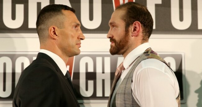 Boxing - Wladimir Klitschko v Tyson Fury Press Conference - Hilton Syon Park