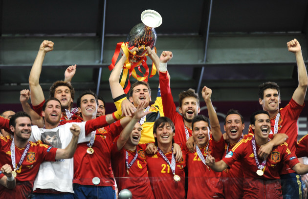 Soccer - UEFA Euro 2012 - Final - Spain v Italy - Olympic Stadium