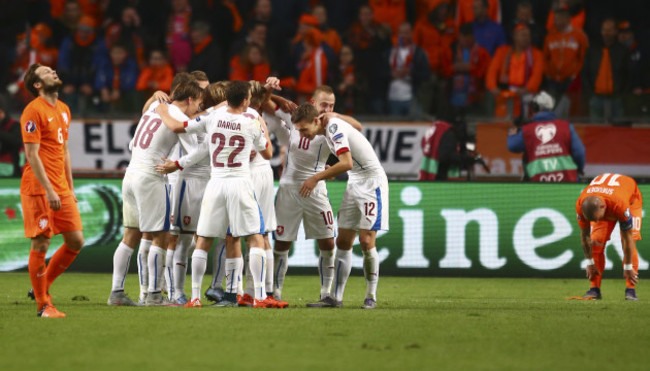 Netherlands Czech Republic Euro Soccer