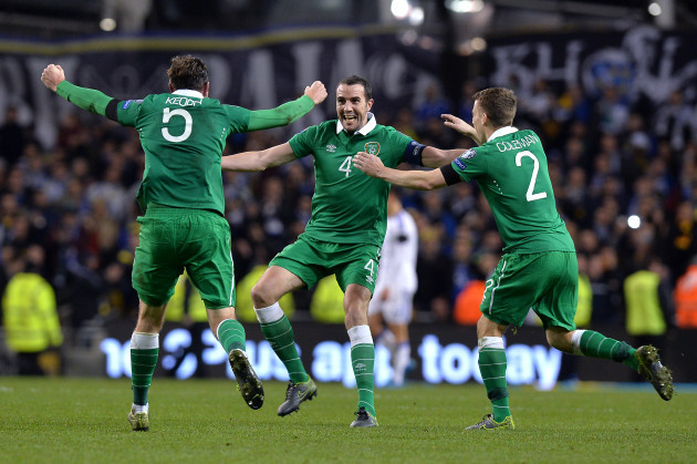 Republic of Ireland v Bosnia and Herzegovina - UEFA Euro 2016 Qualifying - Play-off - Second Leg - Aviva Stadium